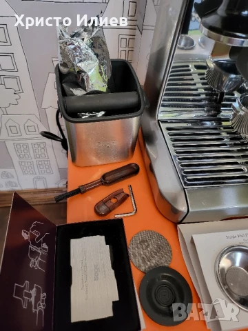 Кафемашина SAGE the Barista Touch Еспресо машина с дисплей, снимка 8 - Кафемашини - 50820310