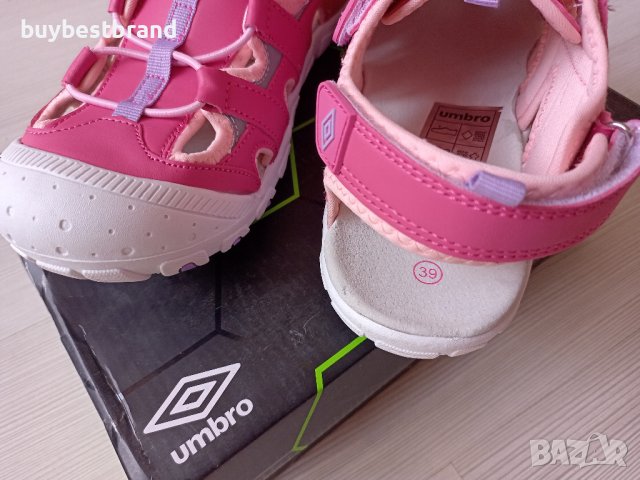 Umbro номера 35 и 39 Оригинални Сандали за Момиче код 1126, снимка 6 - Детски сандали и чехли - 44385118