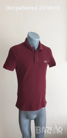 Lacoste Pique Cotton Slim Fit Mens Size 2 - XS - ОРИГИНАЛНА Тениска!, снимка 16 - Тениски - 50473504