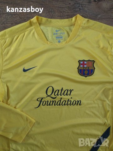 nike Barcelona FC Barca FCB Spain nike 2011/12 men's - страхотна мъжка блуза КАТО НОВА ХЛ, снимка 1 - Блузи - 40423142