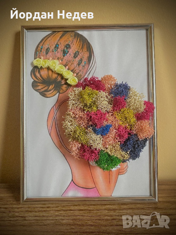 Картина от Скандинавски мъх, снимка 2 - Картини - 44572824