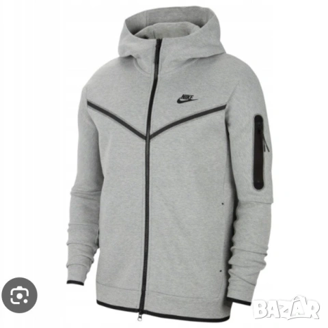 Страхотно мъжко горнище NIKE TECH FLEECE размер L / XL 