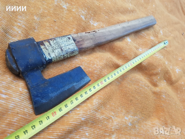 Брадва секира с печат, снимка 4 - Антикварни и старинни предмети - 53177778