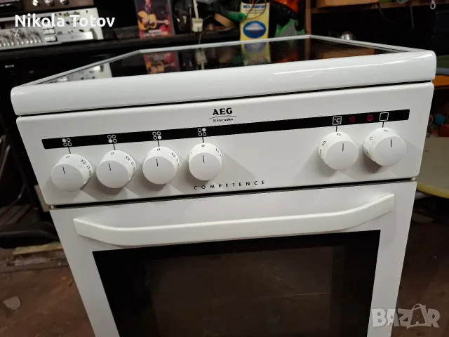 Продава се печка AEG., снимка 2 - Печки, фурни - 56351553