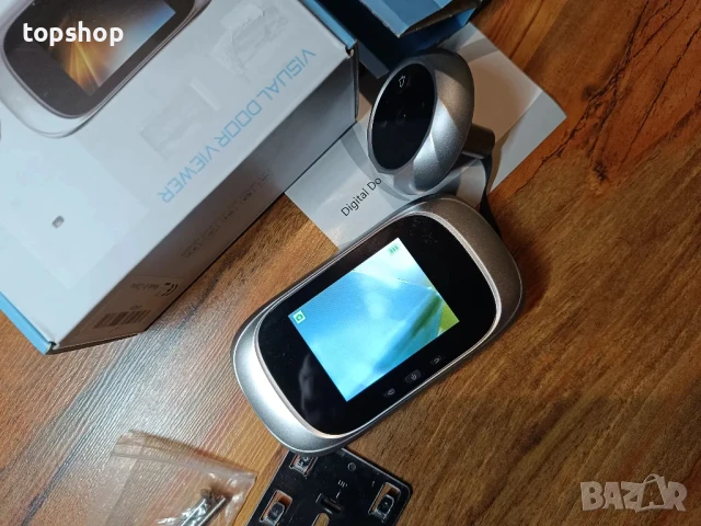 Цифрова шпионка за врата ACAGALA с камера и звънец, 2.8" LCD екран, нощно виждане, фотозаснемане..., снимка 11 - Друга електроника - 50555701