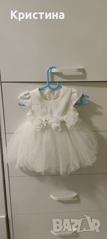Бебешка рокличка 0-3 месеца