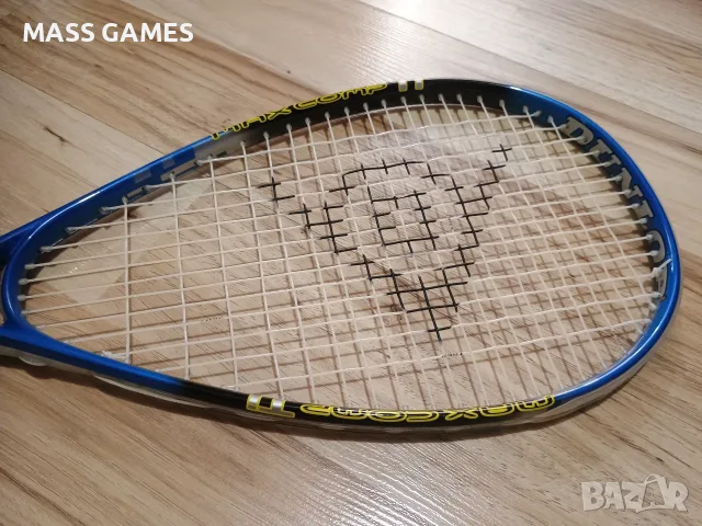 НОВА! DUNLOP MAX COMP. TI Ракета за скуош, снимка 5 - Тенис - 55974722