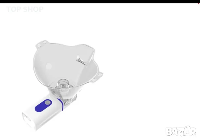 Преносим инхалатор Uudeals, Mesh Technology, Автоматично почистване, Безшумен, ABS, Син, снимка 2 - Тримери - 48836508