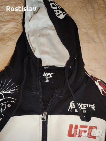 UFC мъжко боксово горнище Размер л, снимка 2 - Спортни дрехи, екипи - 53682123