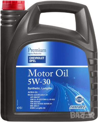 Масло Opel / CHEVROLET 5W30, 5л