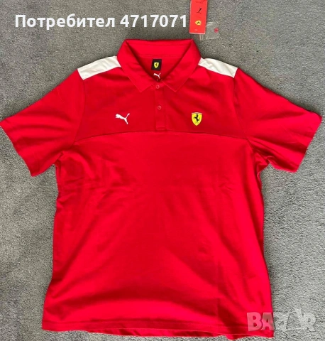 Тениска Ферари,T-Shirt Ferrari , оригинална , нова, снимка 5 - Тениски - 53200474