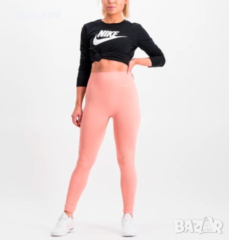 Nike Power Studio Seamless Pink Клин, снимка 15 - Клинове - 44389987