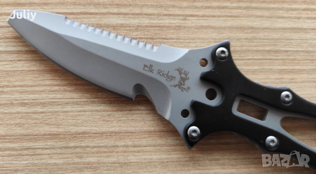 Туристически нож Elk Ridge /за крак или ръка / , снимка 10 - Ножове - 36284928