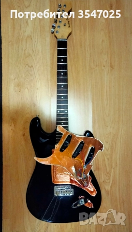 Електрическа китара Harley Benton, екранирана с медно фолио., снимка 7 - Китари - 52647917