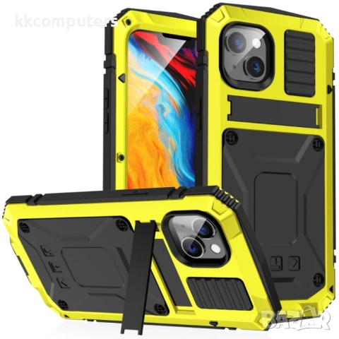 Apple iPhone 14 Plus R-JUST Удароустойчив/Водоустойчив Калъф и Протектор, снимка 3 - Калъфи, кейсове - 52689281