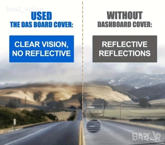 покривало за табло на Тойота CH-R първо поколение 2016-, снимка 3 - Аксесоари и консумативи - 51790044