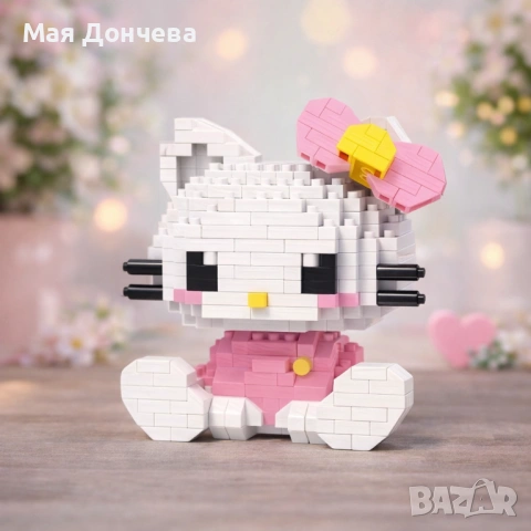 Мини-Конструктор “Hello Kitty”, снимка 4 - Конструктори - 53728970