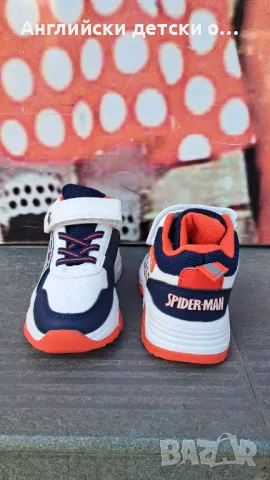 Английски детски кецове George, със Spiderman, снимка 7 - Детски маратонки - 50322463