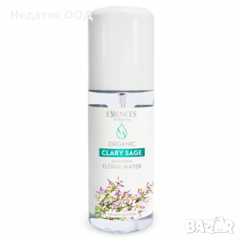 Био флорална вода Essences Bulgaria, Салвия Скларея, 140 мл