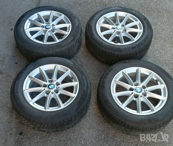 4 бр. джанти 16", 5x112 66 mm с зимни гуми 202/60/16
