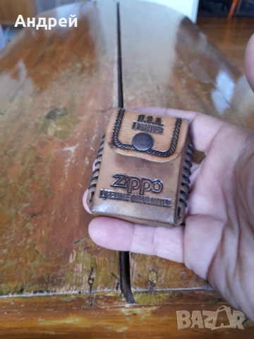 Кожен калъф за запалка Zippo #23, снимка 2 - Други ценни предмети - 52001110