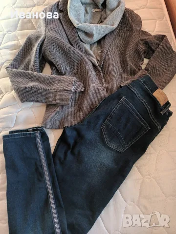 Лот от сако Esprit, дънки и тънък пуловер Replay