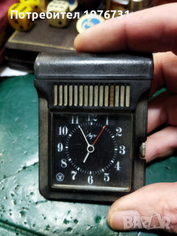 Часовник ЛУЧ с аларма СССР , снимка 8 - Антикварни и старинни предмети - 44535213