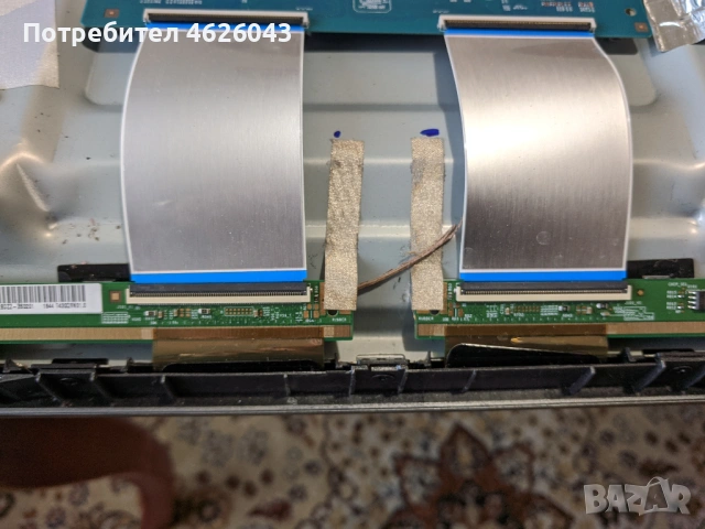 PHILIPS 43PUS6202/12-715G8709-MOE-BOO-005K-TPV 715G8620-P01-000-002S-43T03-C00 / T43OQVN01.0 CTRL BD, снимка 12 - Части и Платки - 53037076