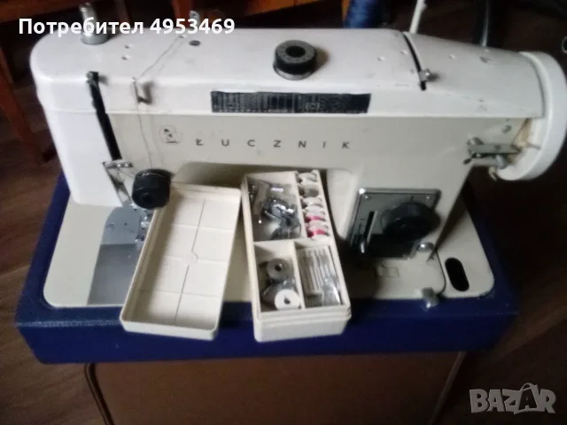 Продавам 2 запазени и работешти шевни машини Лучник, снимка 2 - Шевни машини - 56235533