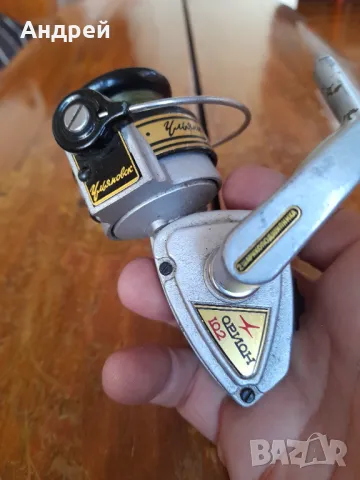 Стара риболовна макара Орион 102 #2, снимка 6 - Макари - 47882851