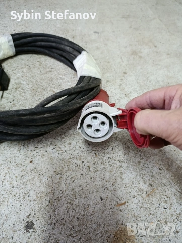 Трифазни удължители и един монофазен- нови, гумирани, 5 м и 6 м, снимка 14 - Други - 52639227