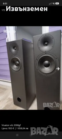 Тонколони Visaton vib 2000gf