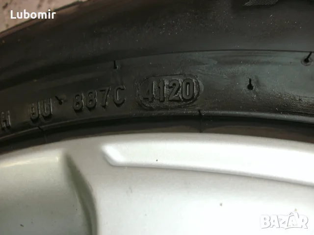 15 цола 5 х 112 мм 4 бр лети джанти - оригинални Volkswagen със зимни гуми ! , снимка 15 - Гуми и джанти - 56011728