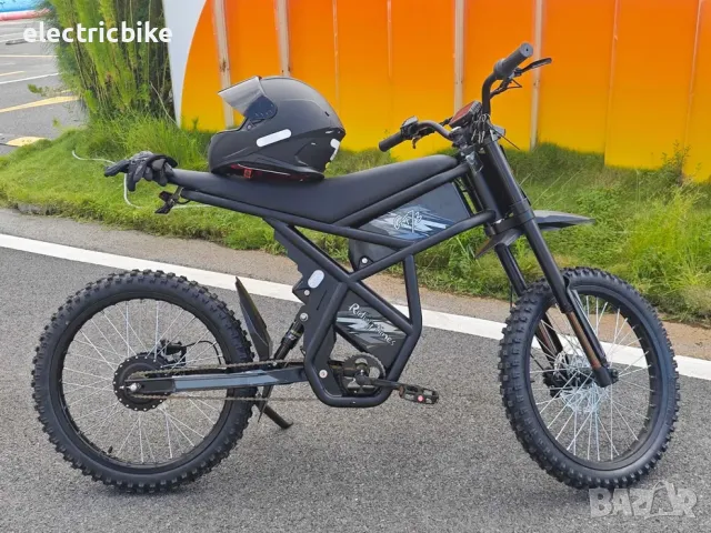 GT73 Upgraded – 2400W Електрически велосипед, двойна батерия, 60 км/ч, снимка 2 - Велосипеди - 47387129