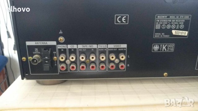 Ресивър SONY STR-D365, снимка 8 - Ресийвъри, усилватели, смесителни пултове - 41585978