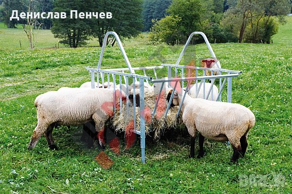 Хранилка за кръгли бали за овце и кози - H4 EKO, снимка 6 - За селскостопански - 34655746