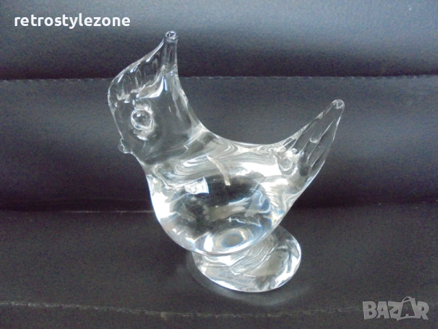 № 8242 Винтидж стъклена фигурка  