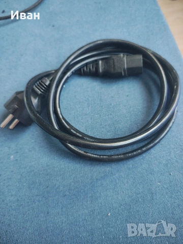 6 бр.захранващ кабел на 220в., снимка 2 - Кабели и адаптери - 53159595