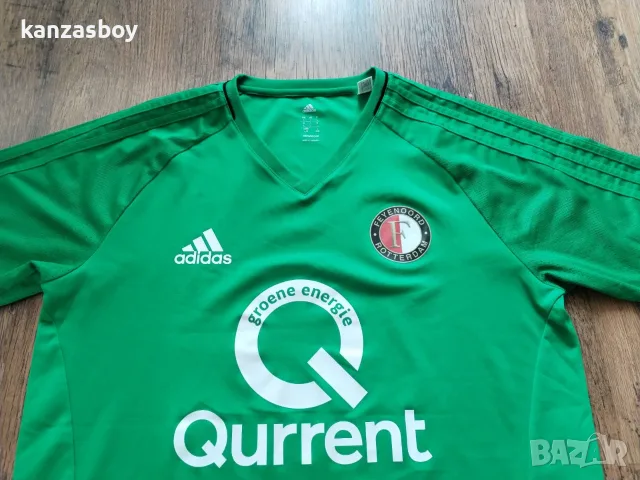 feyenoord x ADIDAS 2017-18 - колекционерска футболна тениска КАТО НОВА Л
