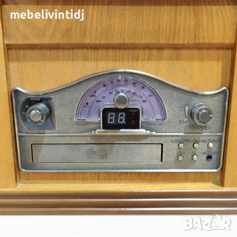 Ретро аудио система „всичко в едно“ модел Emerson NR303TT, снимка 6 - Антикварни и старинни предмети - 53785309