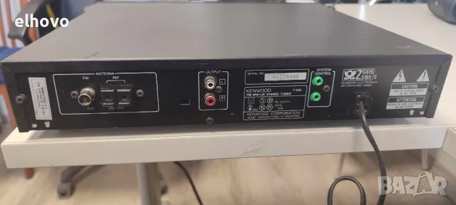 Стерео тунер Kenwood T-93L, снимка 4 - Ресийвъри, усилватели, смесителни пултове - 49268103