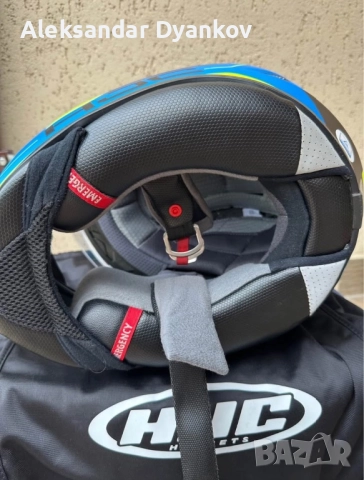 Каска HJC RPHA 11 CHAKRI (S) размер, снимка 7 - Други спортове - 51859262