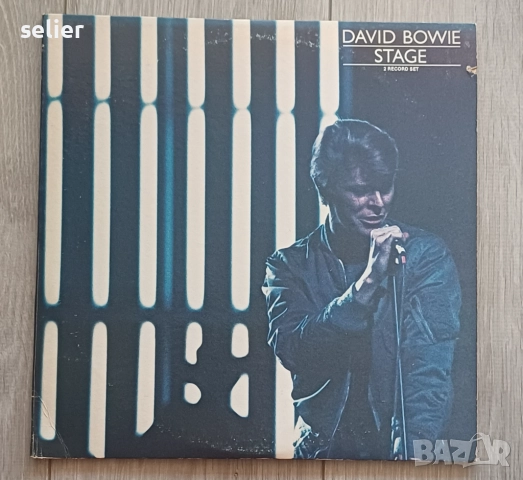 David Bowie ‎– Stage Двойна плоча-GATEFOLD Издание 🇺🇸 USA 1978г - Първа преса Състояние на винила: