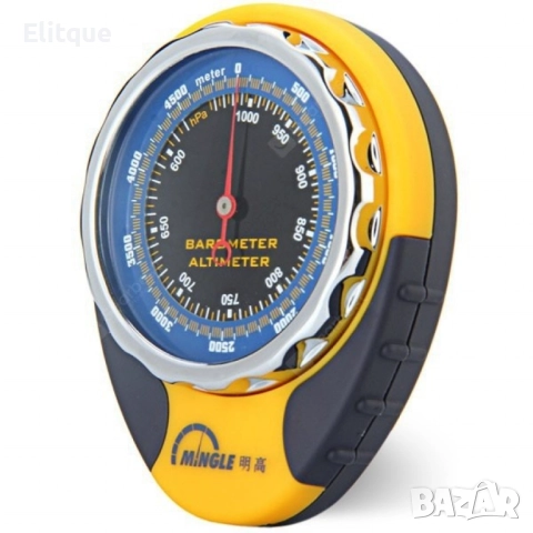 Барометров висотомер BKT381 барометър, термометър и компас, снимка 5 - Друга електроника - 52888565
