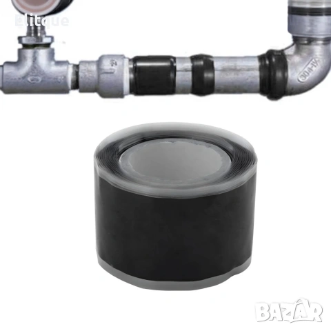 Самозалепваща се силиконова уплътнителна лента черна 25 мм x 3 м, снимка 8 - Други стоки за дома - 53212280