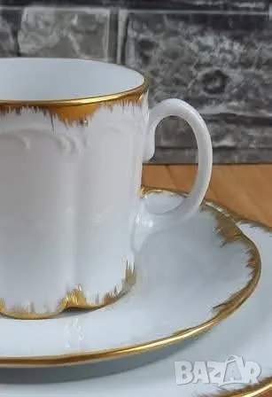 Чаша и чинийки - Rosenthal Monbijou Rambouillet Classic Rose, снимка 2 - Чаши - 49680239