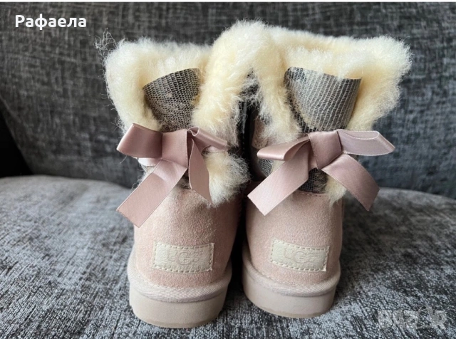 Дамски боти UGG Bailey bow 37, снимка 7 - Дамски боти - 53610300