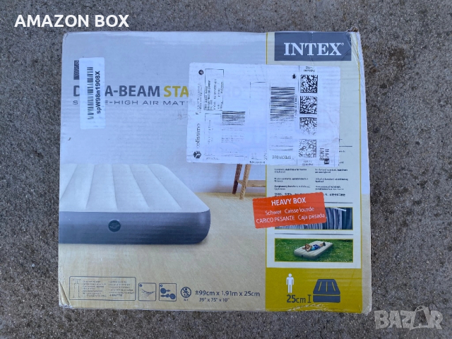 INTEX Надуваем матрак, снимка 2 - Матраци - 52127833