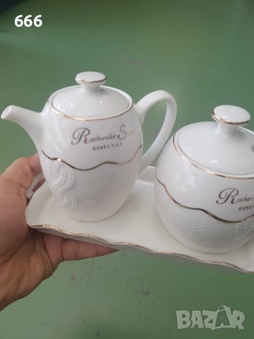 Захарница и  каничка, снимка 4 - Аксесоари за кухня - 41971422