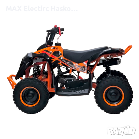 Детско бензиново ATV SPORT 49cc - Orange, снимка 6 - Мотоциклети и мототехника - 44633790